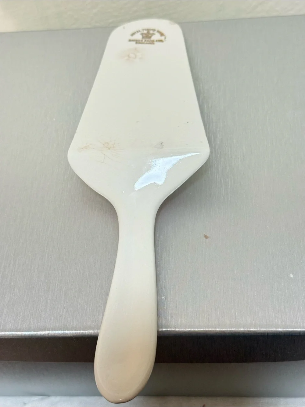 Royal Tudor Ware Barker Bros England Pink Floral Ceramic Server 10 in Vintage